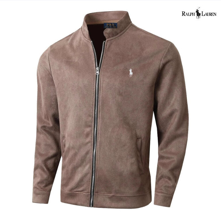 RL – Blouson aviateur en tricot double