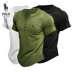 T-shirt Henley Héritage Ralph Lauren