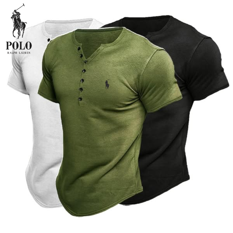 T-shirt Henley Héritage Ralph Lauren