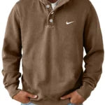 Nike – Sweat-shirt classique à col boutonné