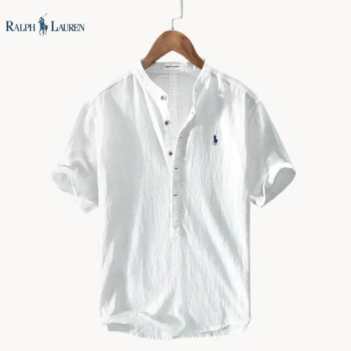 Chemise en lin premium pour homme de l'été