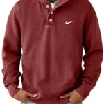 Nike – Sweat-shirt classique à col boutonné