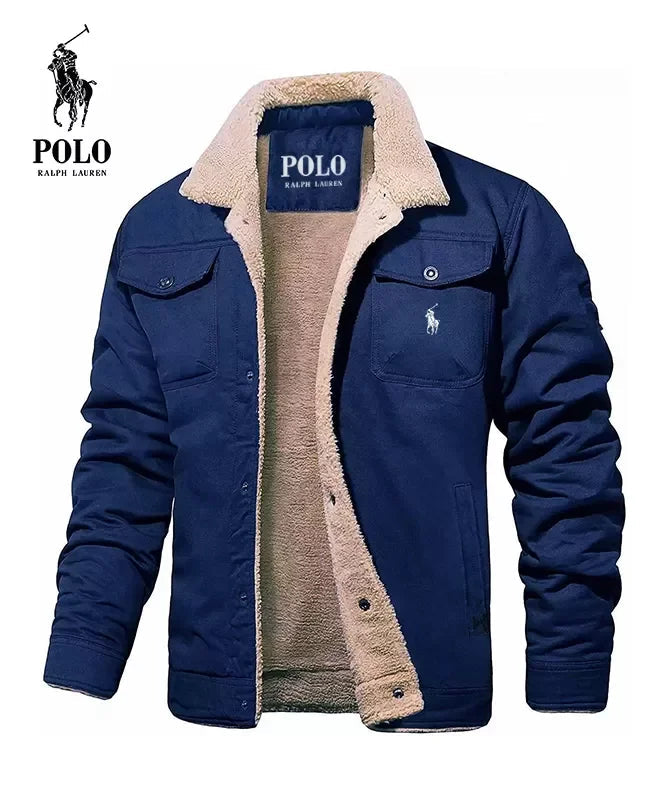 Veste Sherpa Premium RL – Doublée, Élégante et Confortable