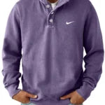 Nike – Sweat-shirt classique à col boutonné