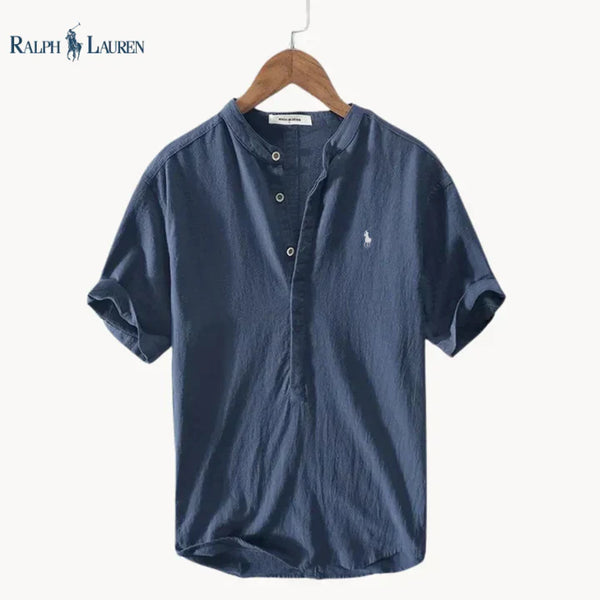 Chemise en lin premium pour homme de l'été