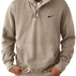 Nike – Sweat-shirt classique à col boutonné