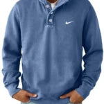 Nike – Sweat-shirt classique à col boutonné