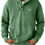 Nike – Sweat-shirt classique à col boutonné